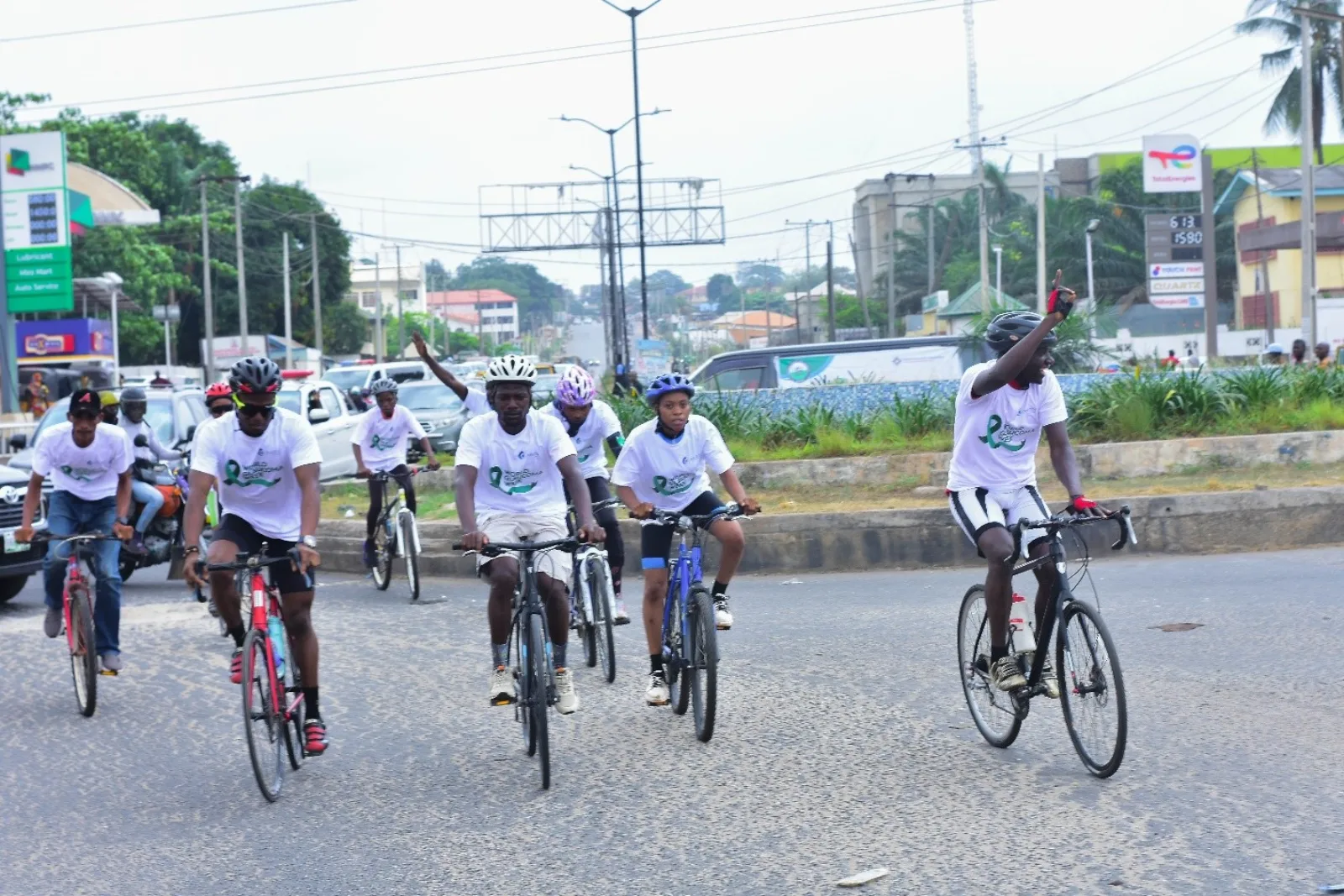 Glaucoma awareness cycling event organised in Nigeria